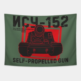 Soviet self-propelled gun ISU-152 Tapestry