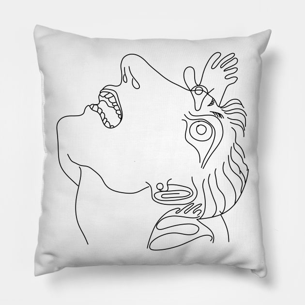 Pablo Picasso Pillow by Antho