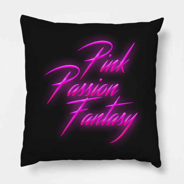 Pink Passion Fantasy Pillow by tcbromo