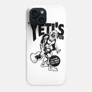 drunken yeti Phone Case