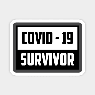 Covid-19 Survivor Magnet