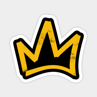 Basquiat  King Crown Magnet