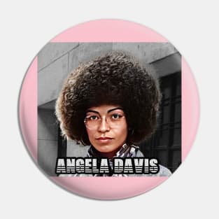 Angela Davis Pin