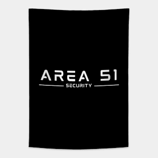 Area 51 Security - UFO Aliens Tapestry