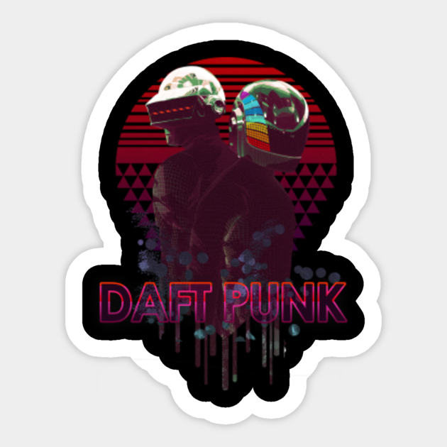 Daft Punk One More Time Aufkleber Teepublic De