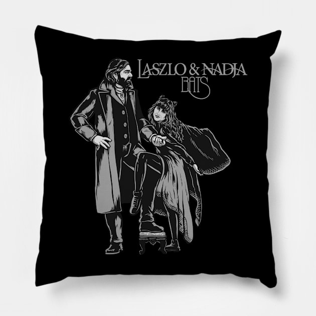 Nadja And Laszlo Pillow by Amadeus Co