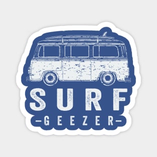 SURF GEEZER LT GRAY Magnet