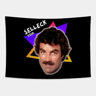 funny tom selleck quotes art 90s style retro vintage 70s Tapestry