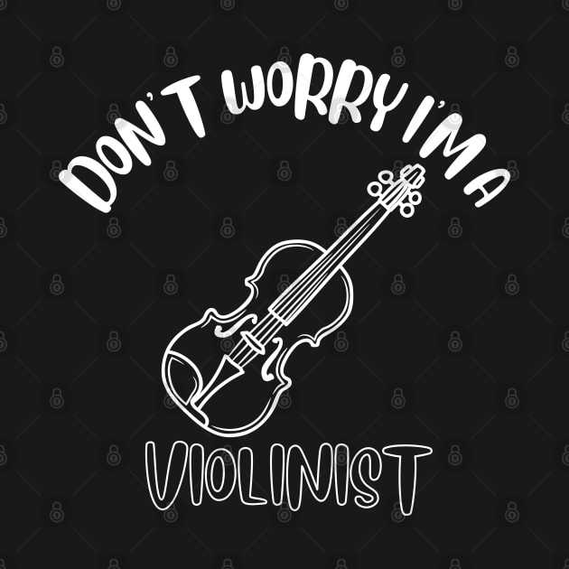 Don't Worry I'm A Violinist by NivousArts