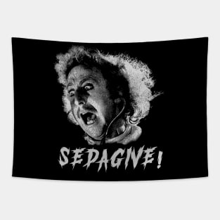 vintage horror show Tapestry