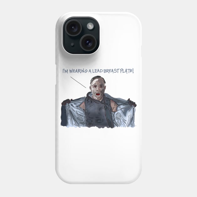 Frighteners: Lead Breast Plate Phone Case by 51Deesigns