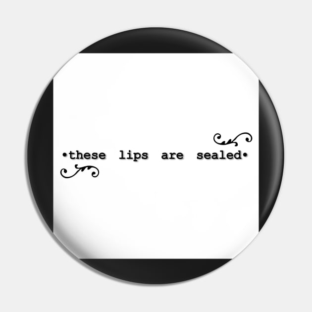 The Wolf Among Us These Lips Are Sealed Pin by senaeksi