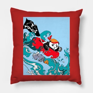 Ahoy Pirate Wu! Pillow