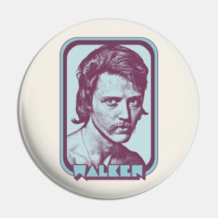 Christopher Walken / 80s Retro Fan Art Gift Design Pin