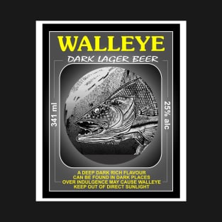 Walleye Dark Lager Beer T-Shirt