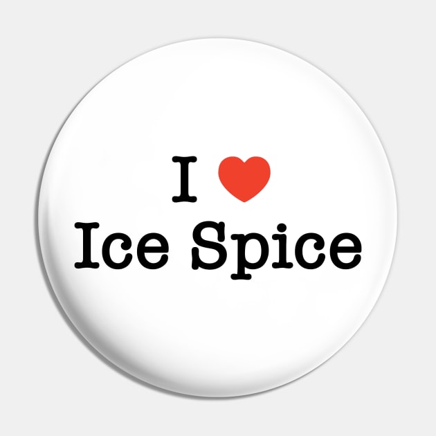 I LOVE ICE SPICE vintage shirt Pin by Scarlett Blue