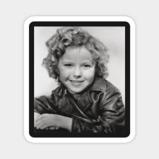 Shirley Temple Aviator Jacket Magnet