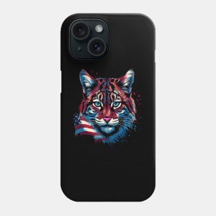 Patriotic Bobcat Phone Case