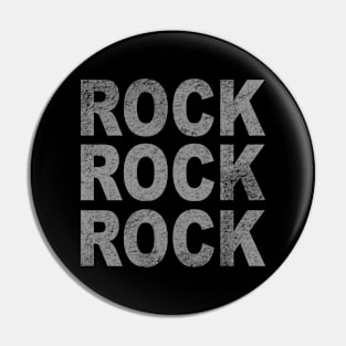 ROCK ROCK ROCK Pin