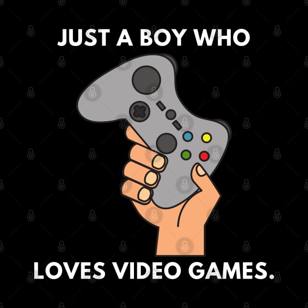 Just a boy who loves video games by BlackMeme94