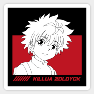 Killua Hunter X Hunter Stickers Teepublic