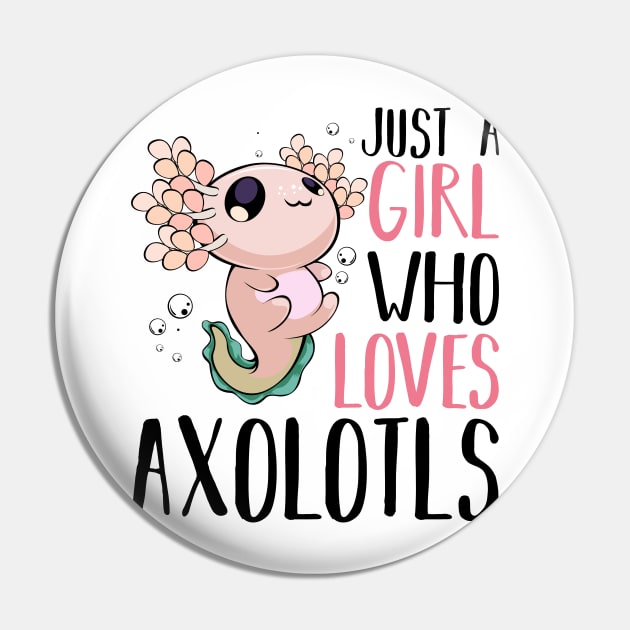 Axolotl Pin by Lumio Gifts