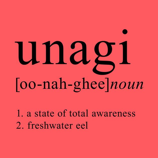 Unagi definition by BrayInk