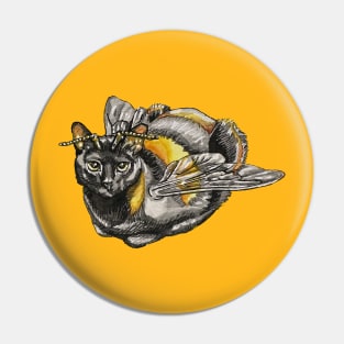 Bumblebee Cat Pin