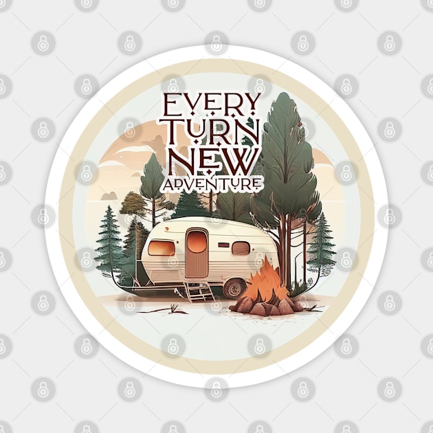 Camping Gift Ideas Magnet by TheLaundryLady