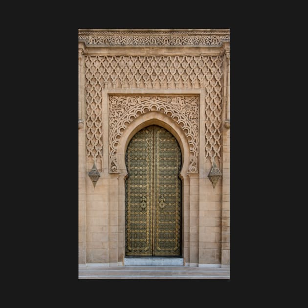 Traditional Moroccan door by mitzobs