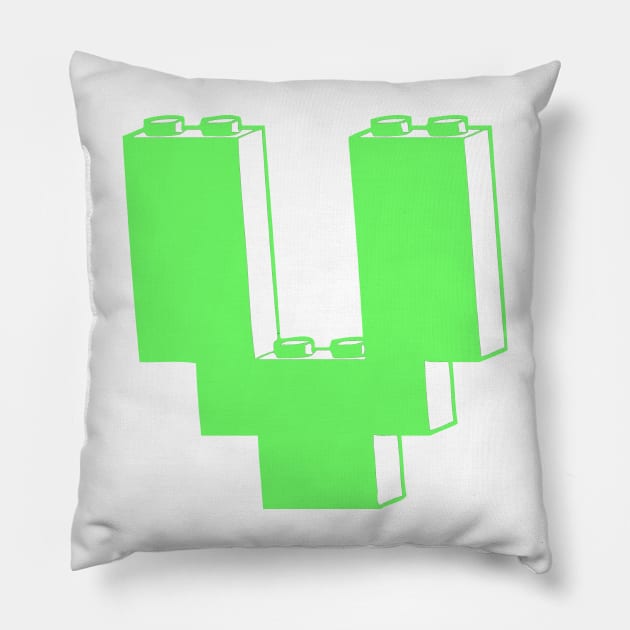 THE LETTER V Pillow by ChilleeW