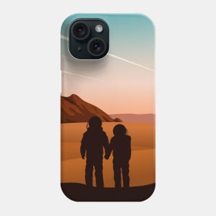 Visit Mars | Futuristic Tourism Poster Phone Case