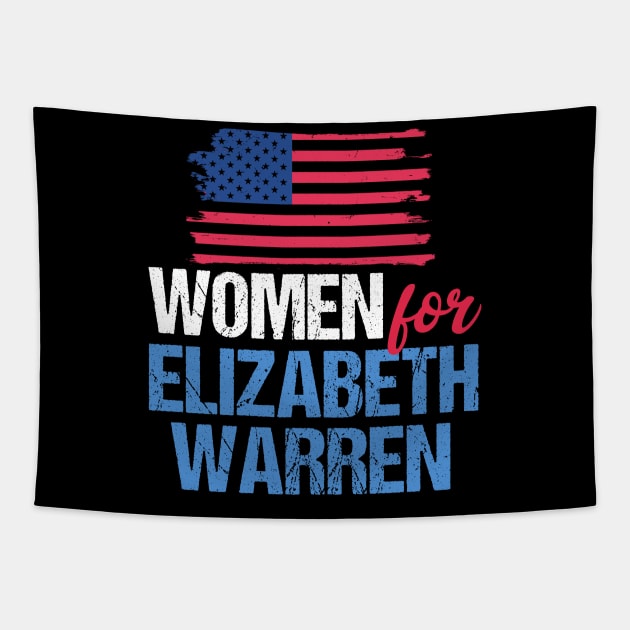 Women for Elizabeth Warren Tapestry by epiclovedesigns