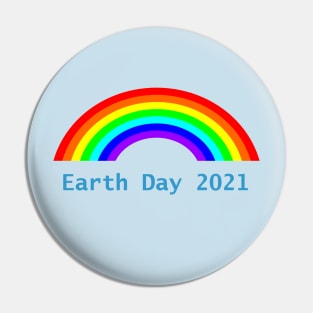 Earth Day 2021 Rainbow Pin