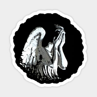 Alert - Weeping Angel  - Dont Blink 1 Magnet