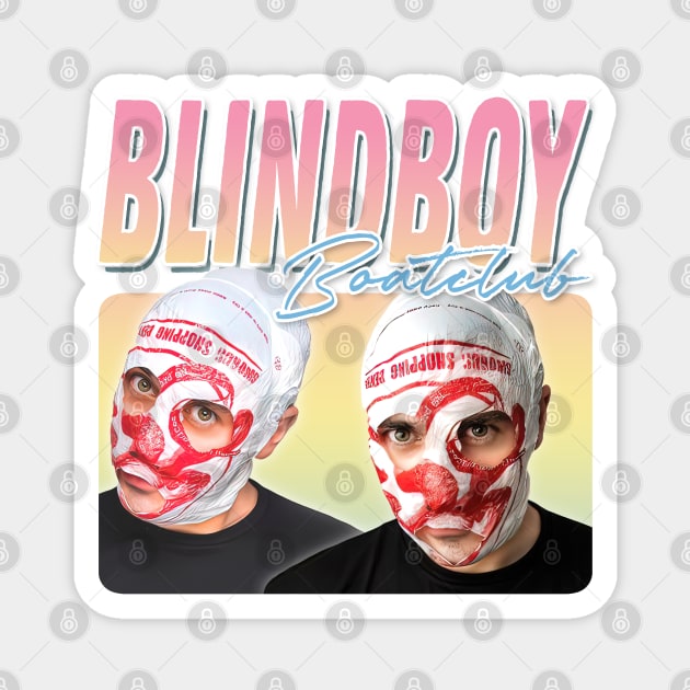 Blindboy Boatclub - - Retro Aesthetic Fan Art Magnet by feck!