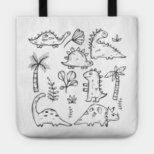 dinosaurs, dinosaurs were alive a long time ago Tote