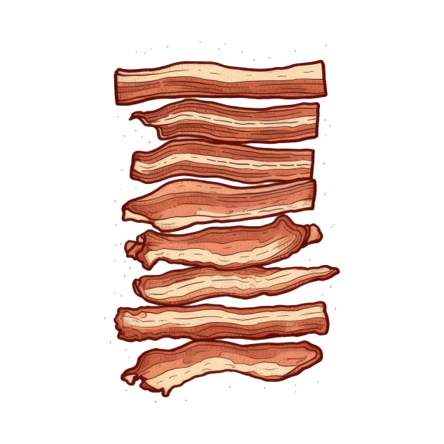 Sizzling Bacon Strips by JensenArtCo
