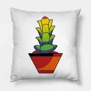 Flower Cactus Cacti Pillow