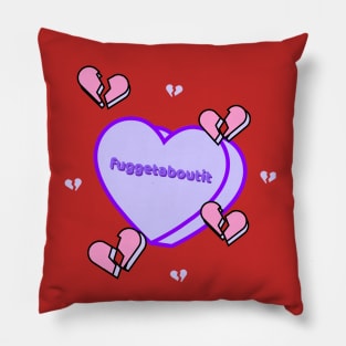 Fuggetaboutit Valentines Day Heart Pillow