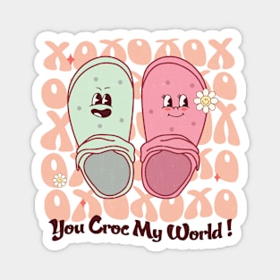 You Croc My World Magnet