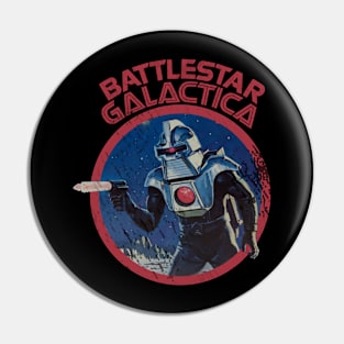 Retro 70s Robot Sci Fi Pin