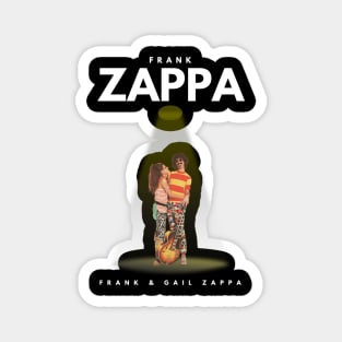 Frank & Gail Zappa Magnet