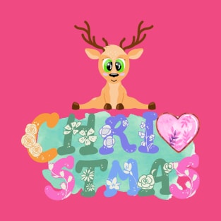 Cute Christmas deer T-Shirt