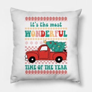 Its The Most Wonderful Time Of The Year Pillow