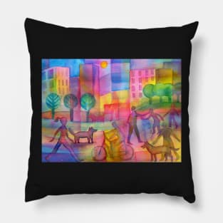 Lala-land ( Rainbow Land ) Pillow