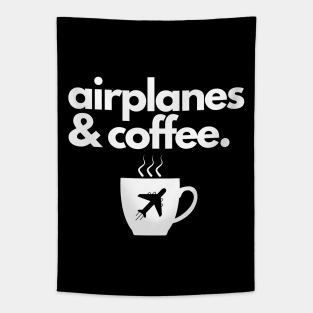 Airplanes and Coffee Tapestry