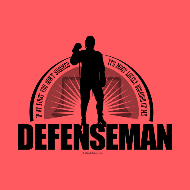 Hockey Defenseman by eBrushDesign