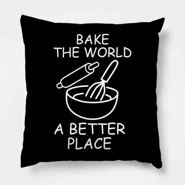 You Back The World A Better Place Pillow by Clara switzrlnd