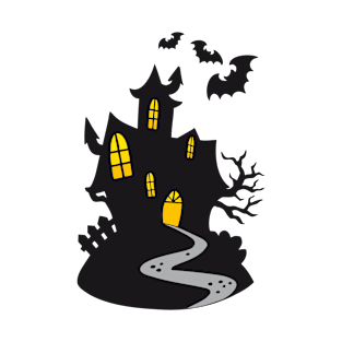 Halloween Fun-Spooky Castle T-Shirt